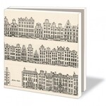 Kaartenmapje met env, vierkant: Canal Houses, Caspar Philips Jacobszoon FSC claim: FSC Mix Credit