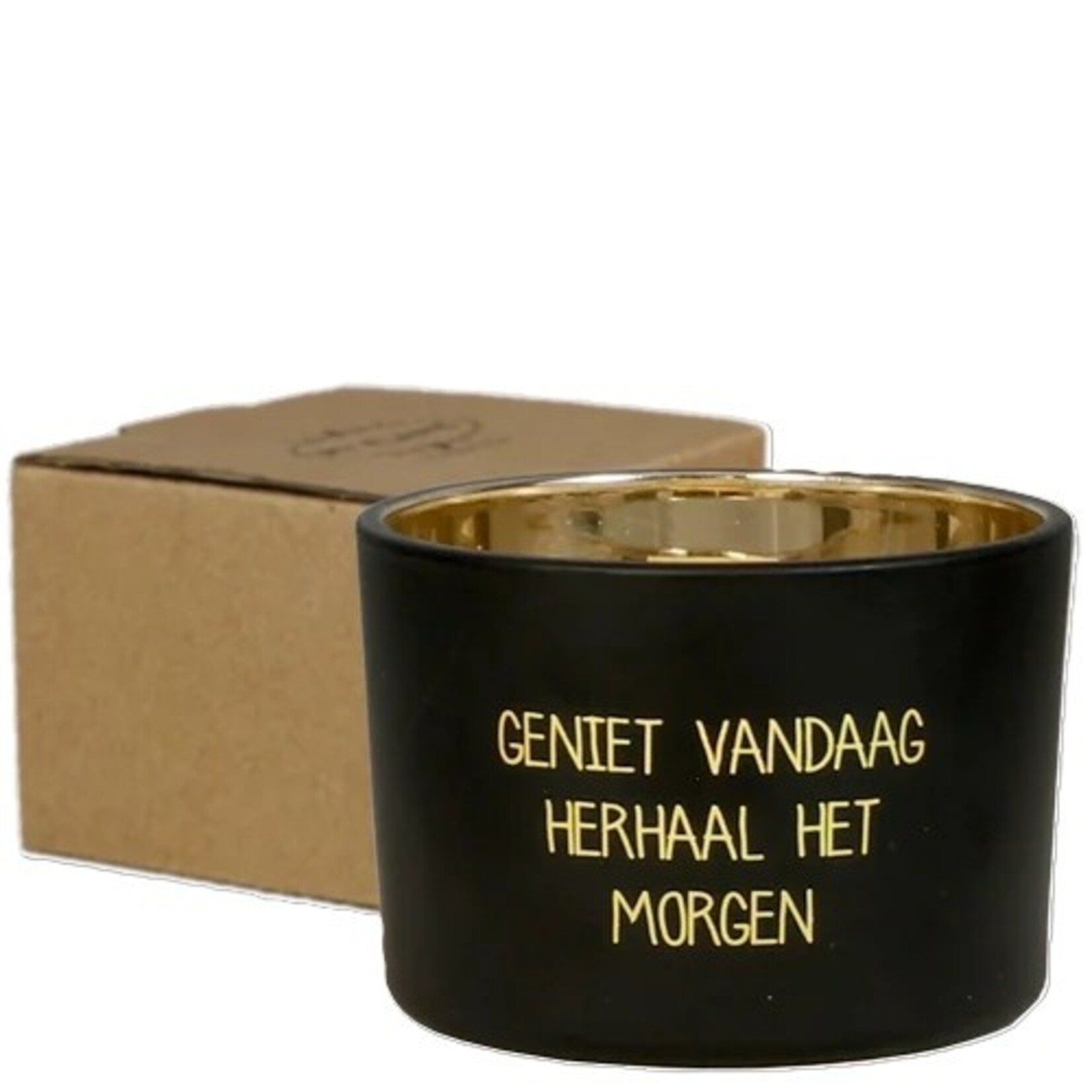 My Flame Lifestyle SOJAKAARS - GENIET VANDAAG HERHAAL HET MORGEN