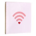 Homebound Tegeltje wifi heart