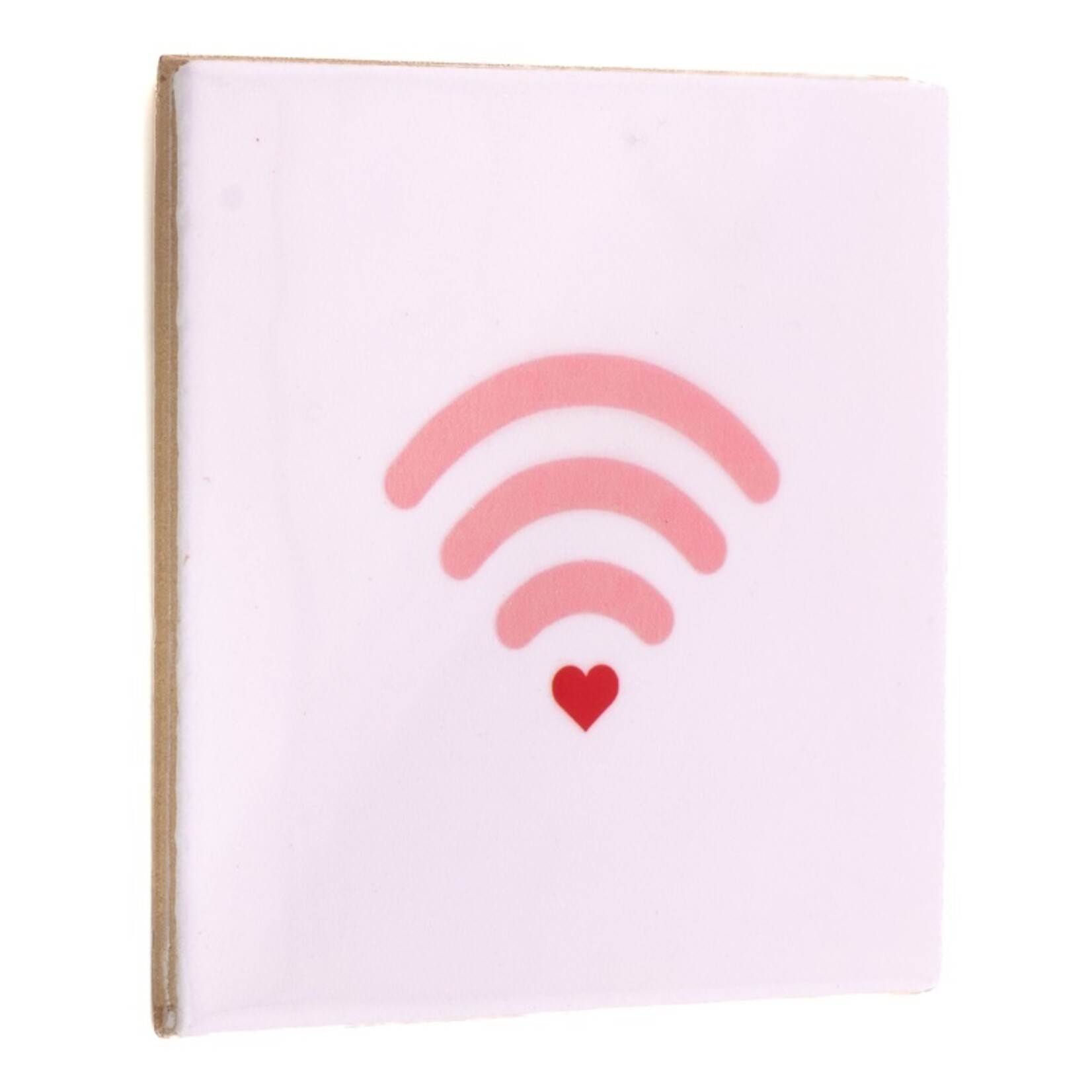 Homebound Tegeltje wifi heart