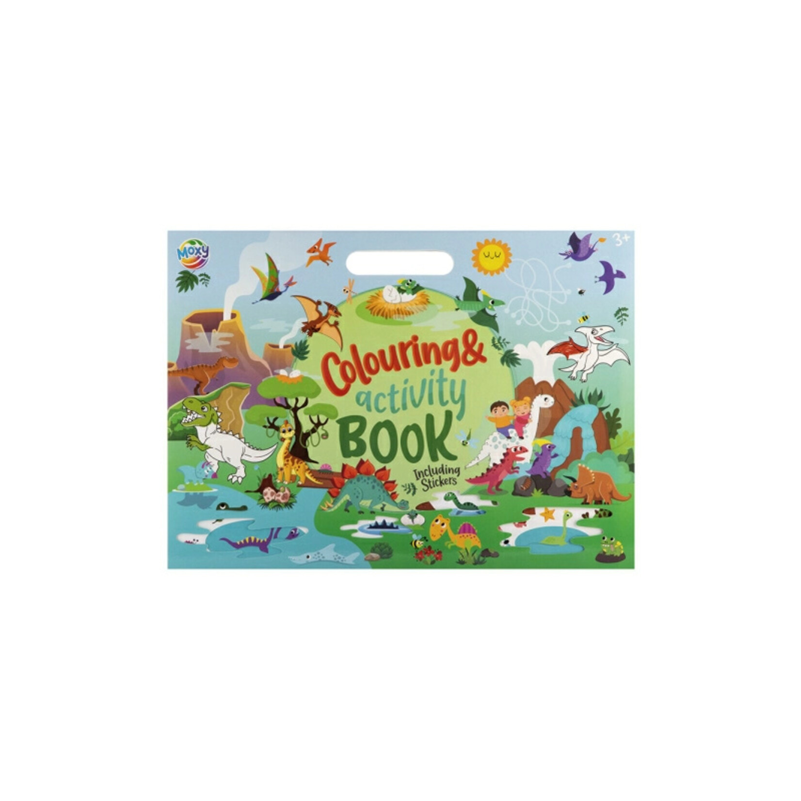 Kleur en Activiteitenboek + Stickers