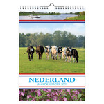 Nederland maandkalender Weide met Koeien 2027