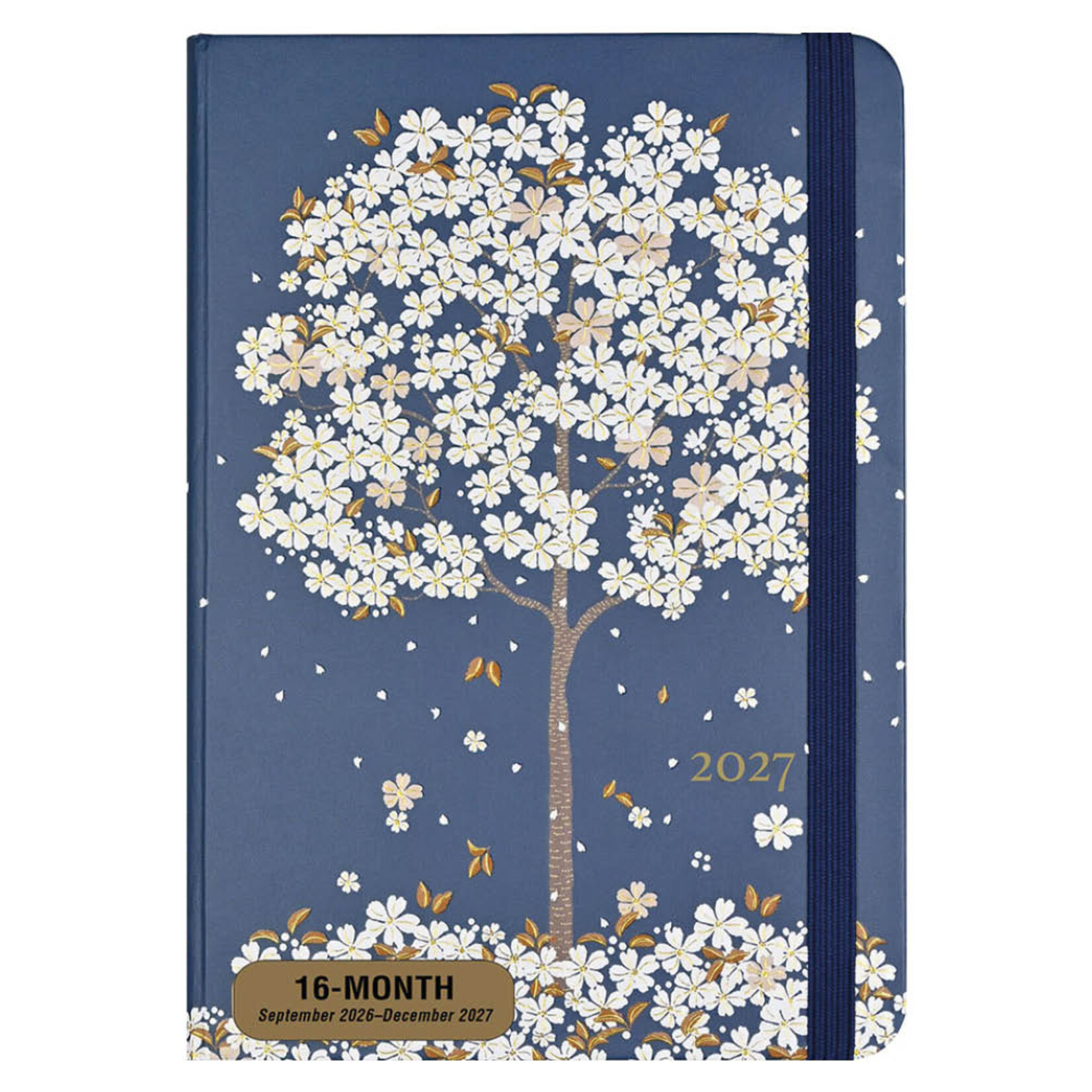 Falling Blossoms Compact diary 16-mnds 2027
