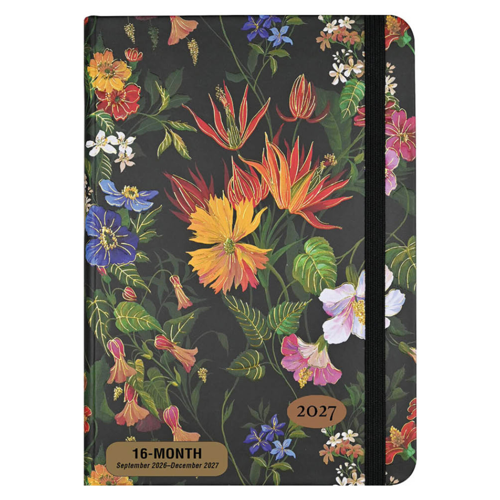 Floral Paradise Compact diary 16-mnds 2027