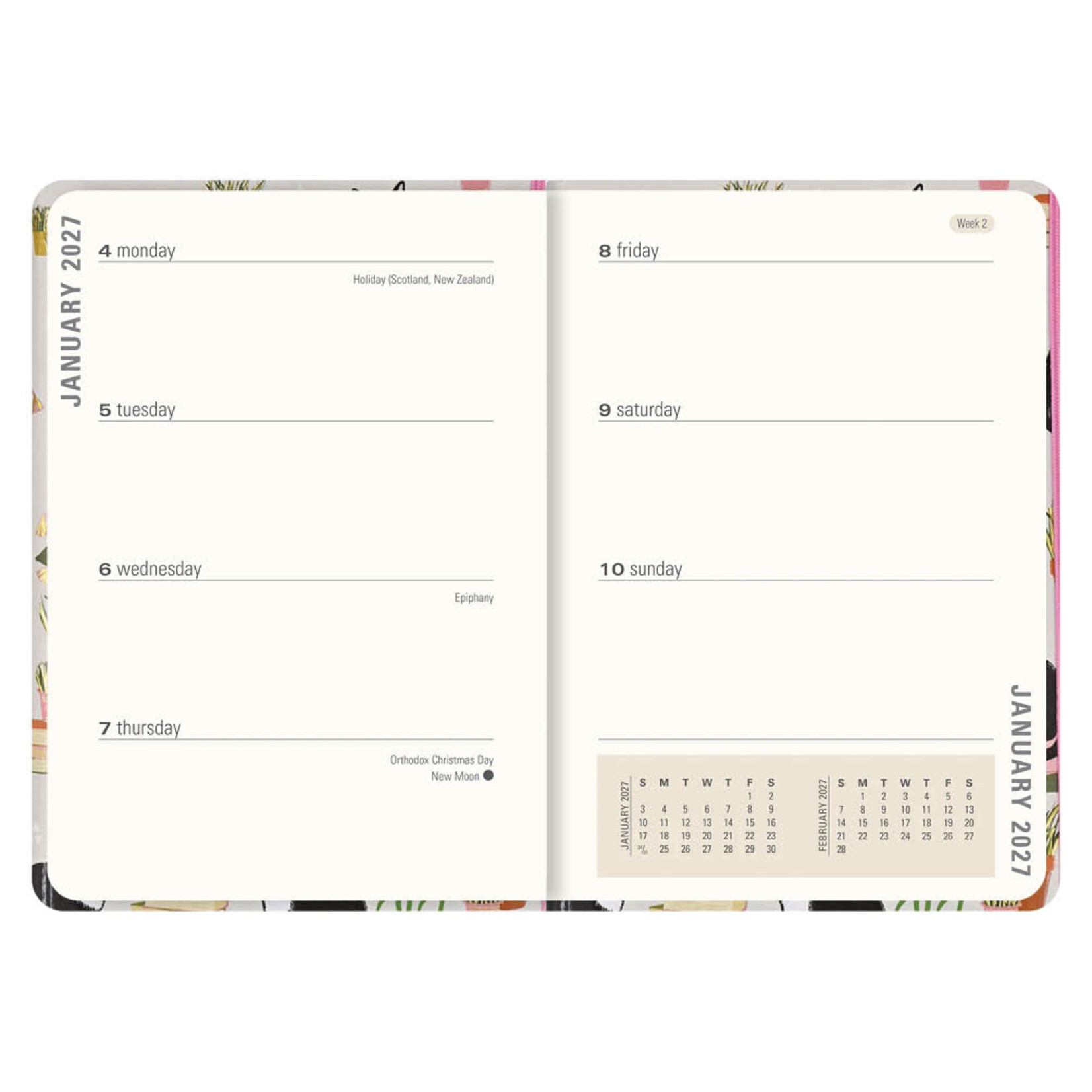 Smarty Cats Compact diary 16-mnds 2027