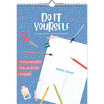 Do it Yourself A4 verjaardagskalender
