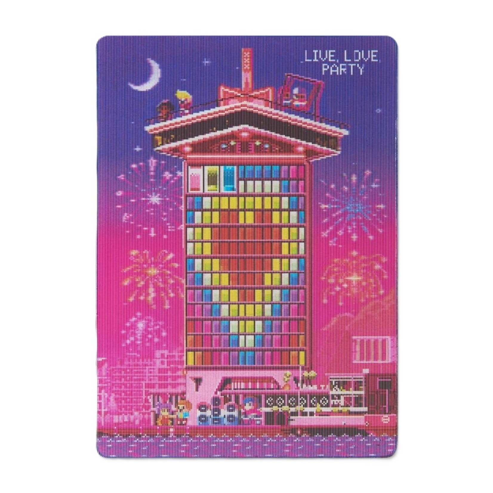 Orange Panda lenticular magnet 3d A’DAM Lookout