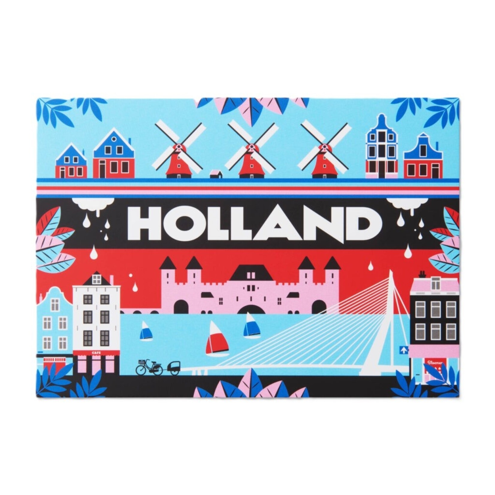 Orange Panda Holland skyline