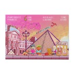 A6 lenticular postcard 3d museum the Louvre