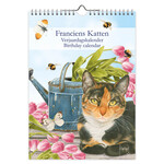Franciens Katten Lapjeskat verjaardagskalender 18x25