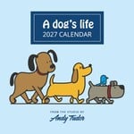 Red Robin Wall Kalender 2027 - Andy Tudor A Dog's View
