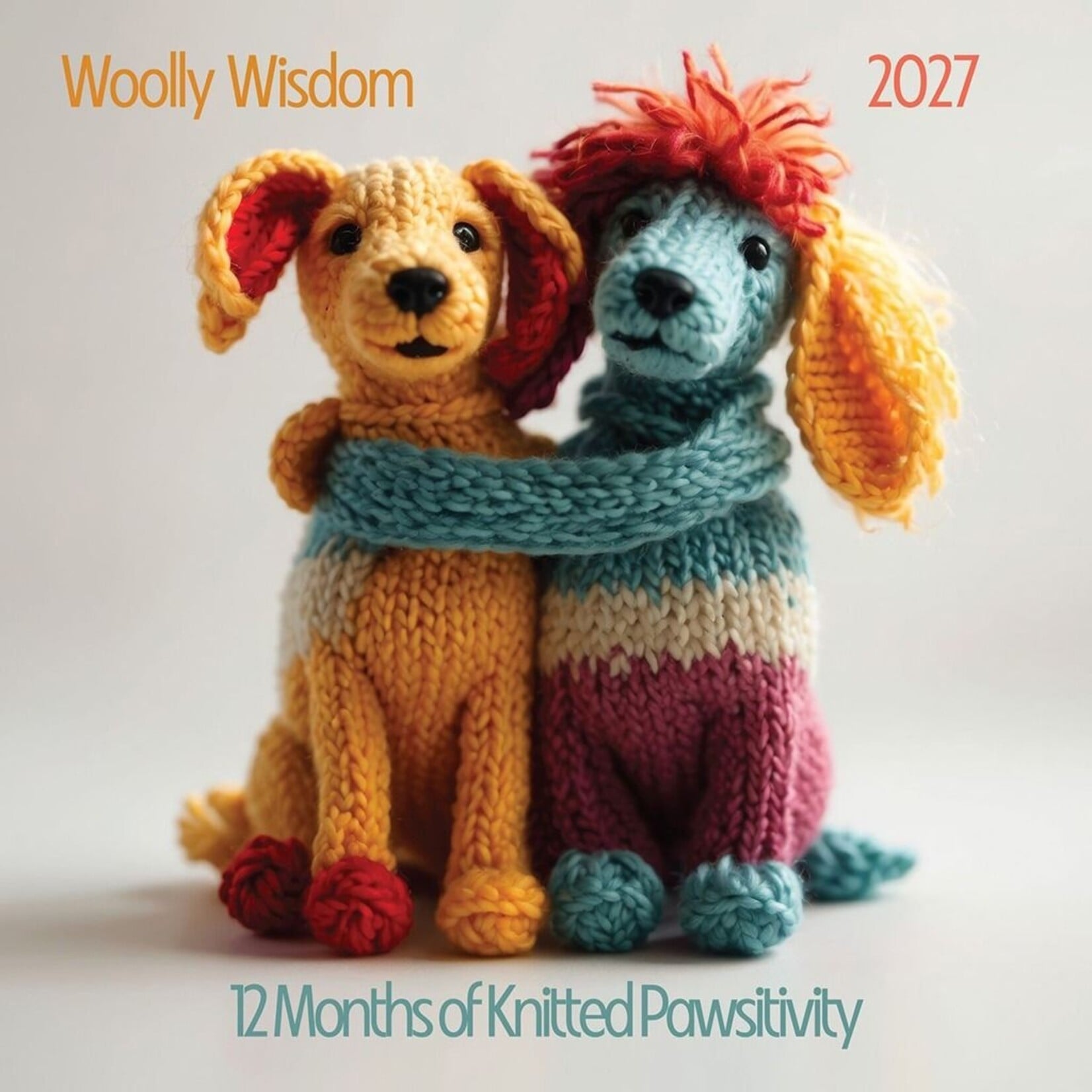 Red Robin Wall Kalender 2027 - Woolly Wisdom - Brilliantly Brave