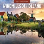 Red Robin Wall Kalender 2027 - Windmills of Holland