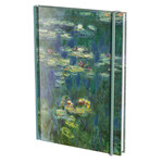 Adresboek A5: Groene weerspiegeling, Claude Monet
