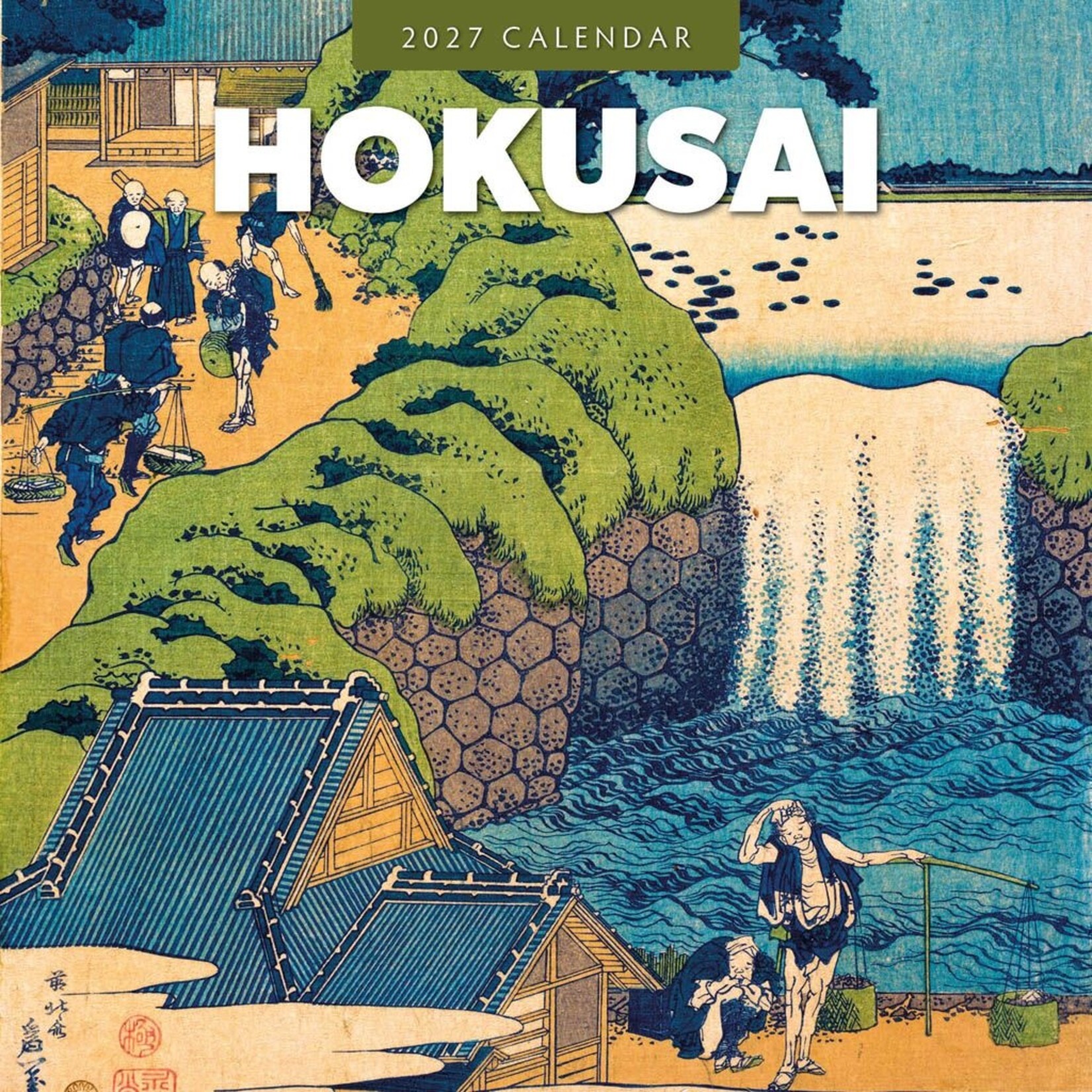 Red Robin Wall Kalender 2027 - Hokusai