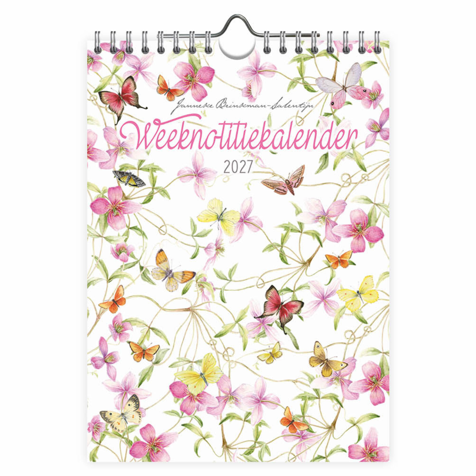 Janneke Brinkman WEEKnotitiekalender Clematis 2027