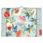 Studio Pompidom familieWEEKnotitiekalender Floral Balloon oblong 2027