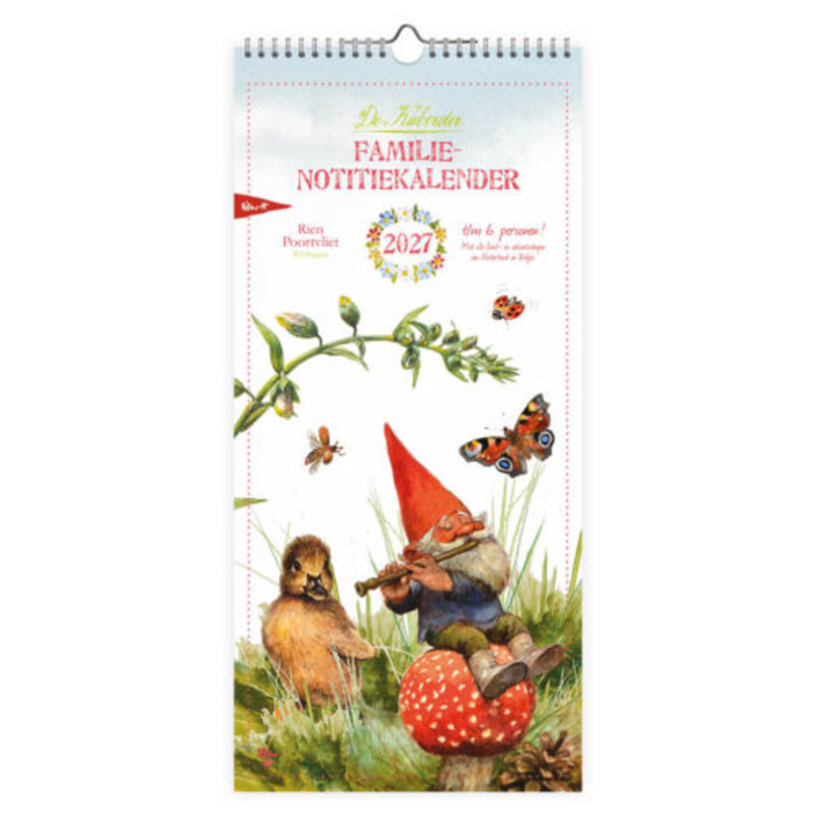 Rien Poortvliet familienotitiekalender Kabouter 2027