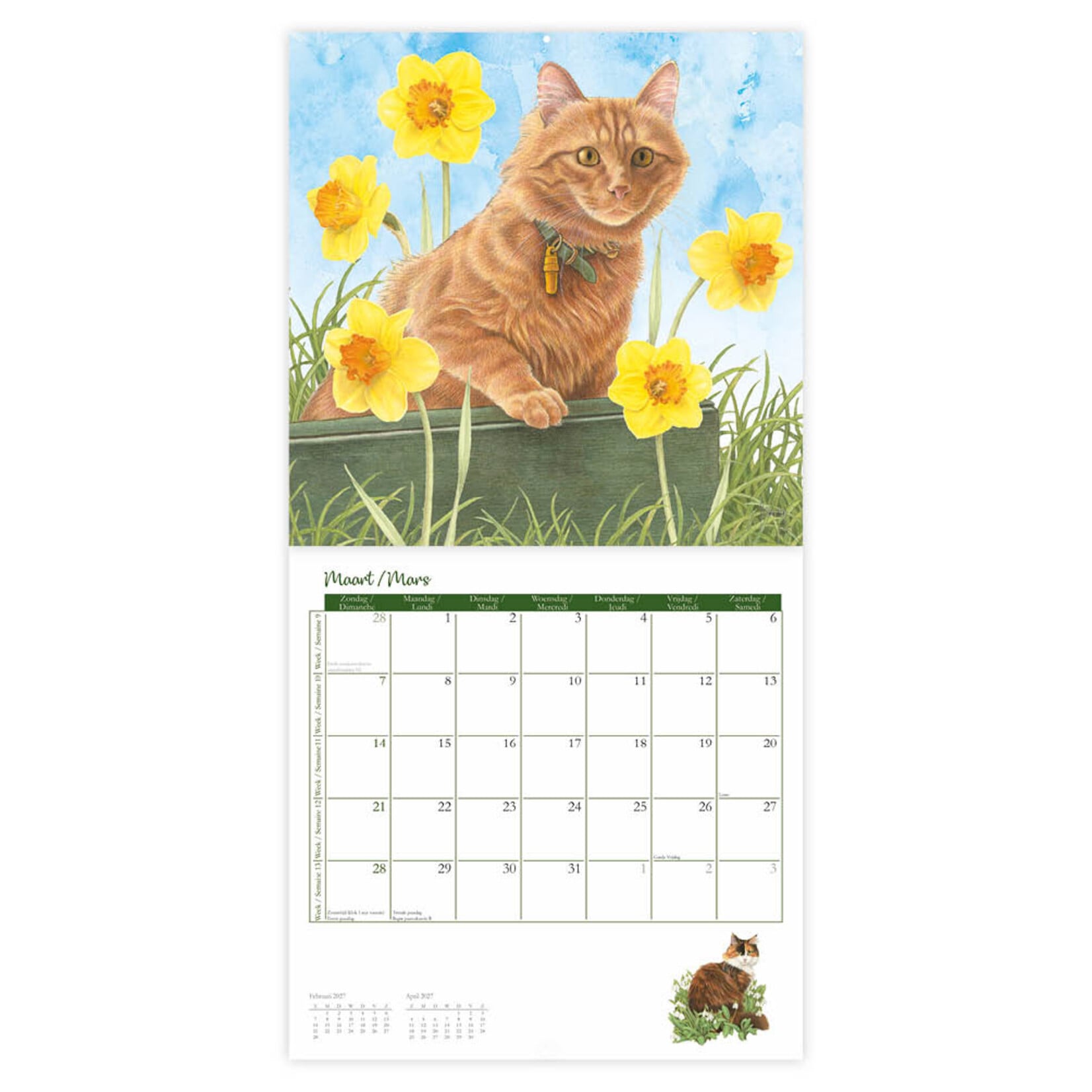 Franciens katten kalender Plenty gifts 271047 2027