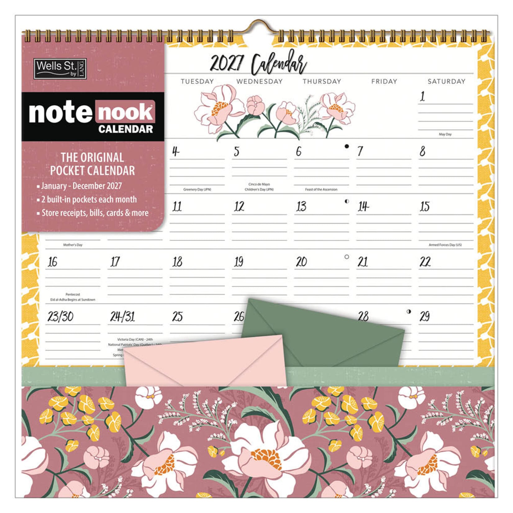 Flora  Fauna Note Nookkalender 2027