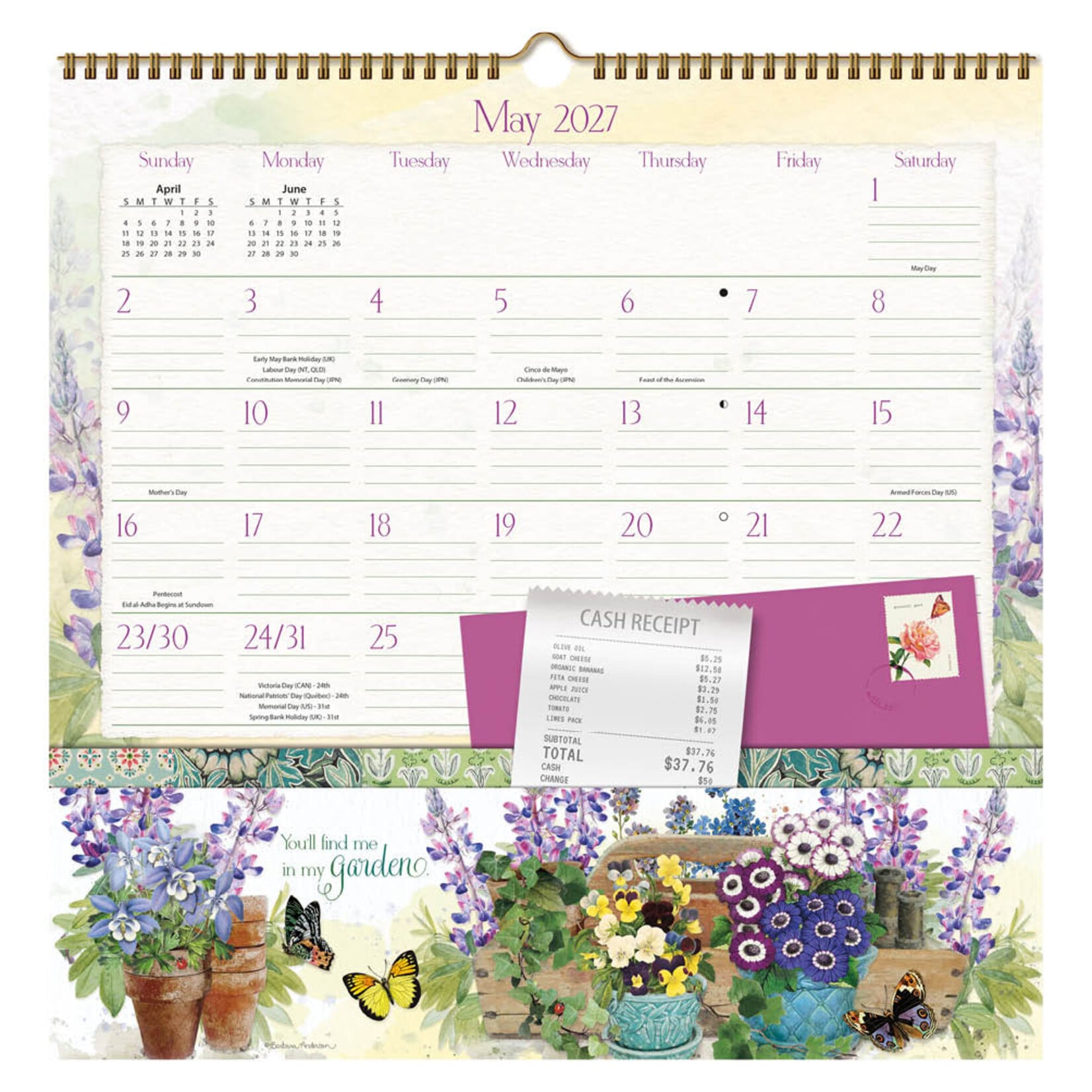 Botanical Gardens  Note Nookkalender 2027