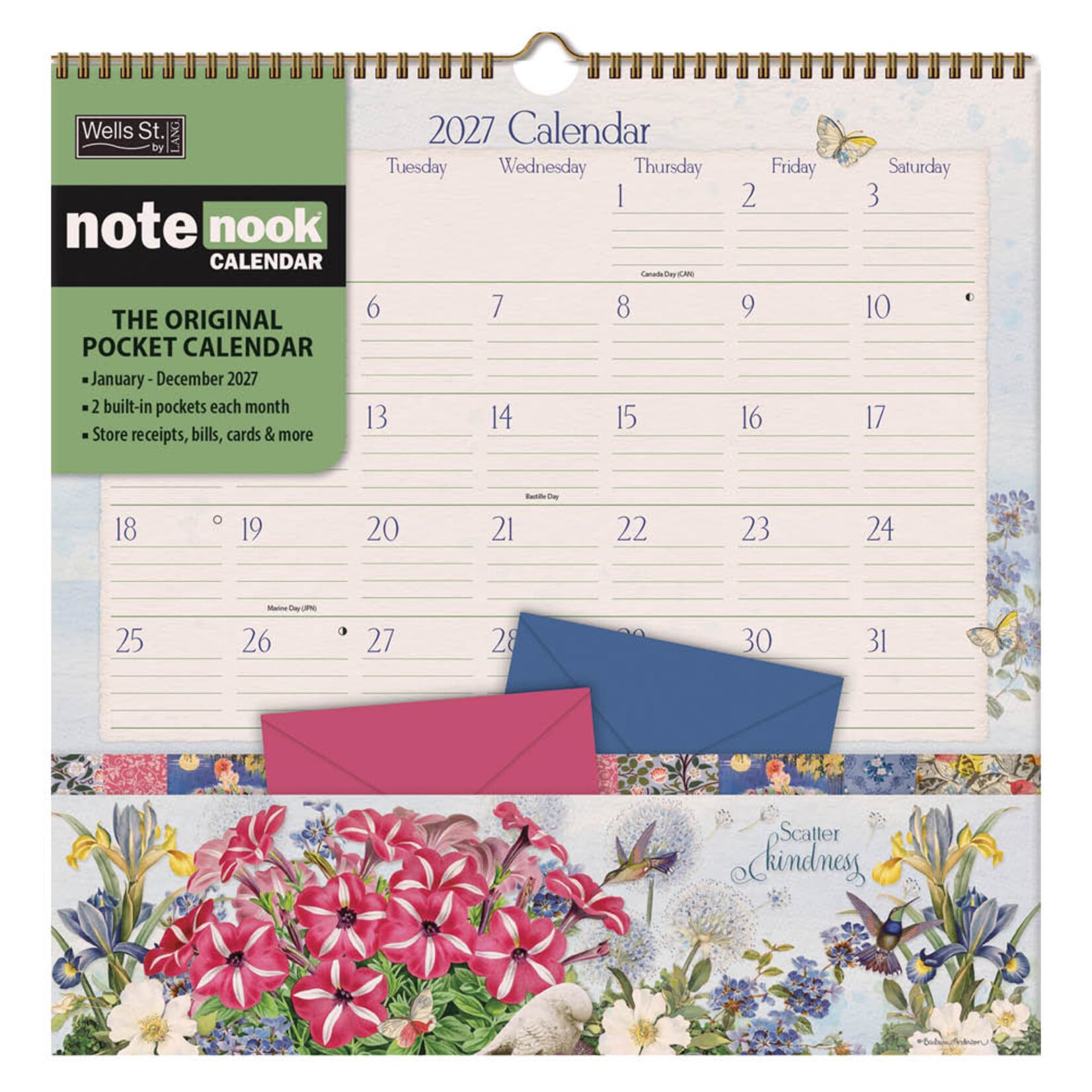 Botanical Gardens  Note Nookkalender 2027