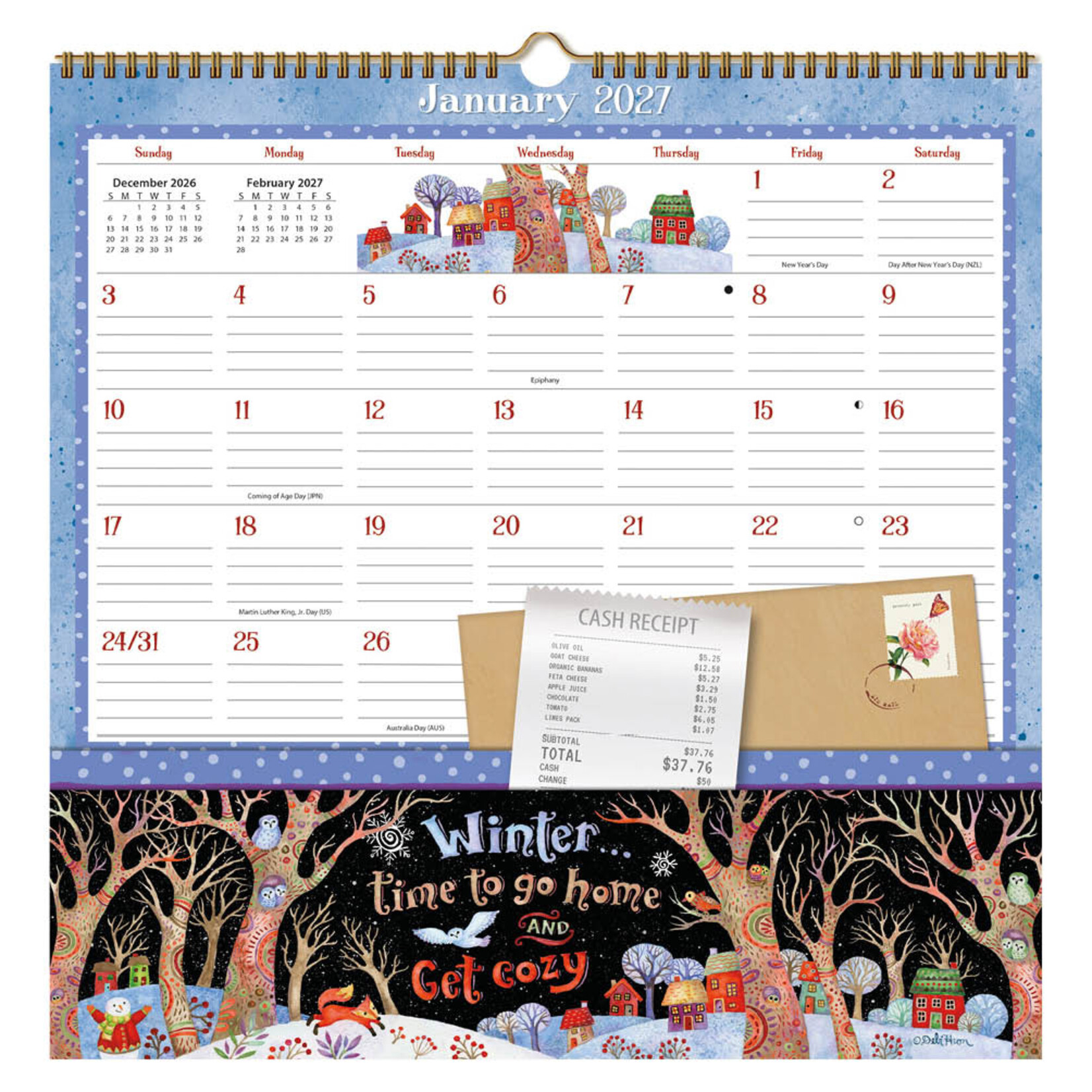 Simple inspirations Note Nookkalender 2027