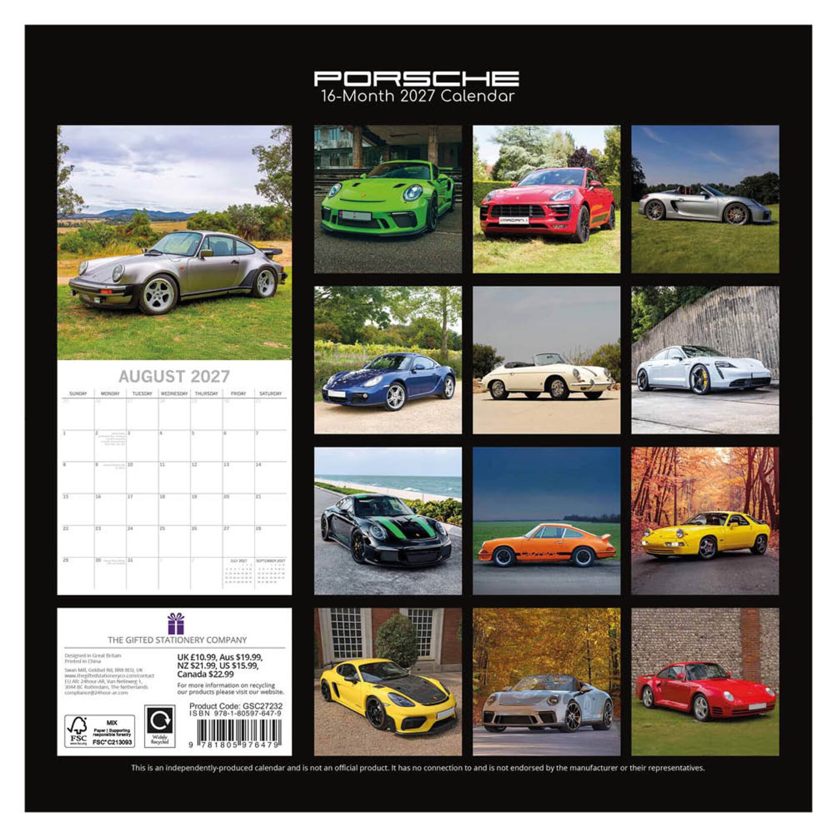 Porsche kalender 2027