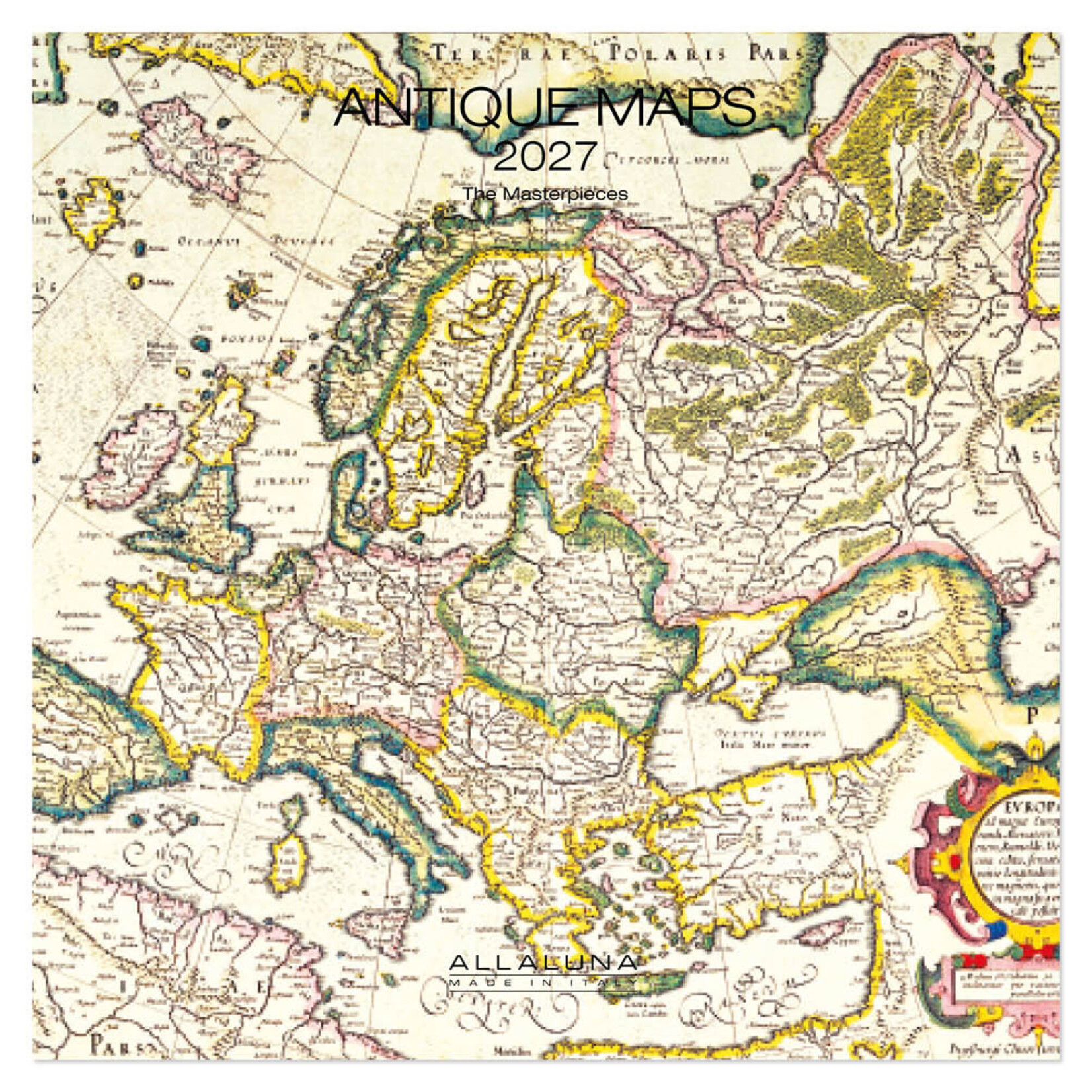 Antique Maps kalender 2027