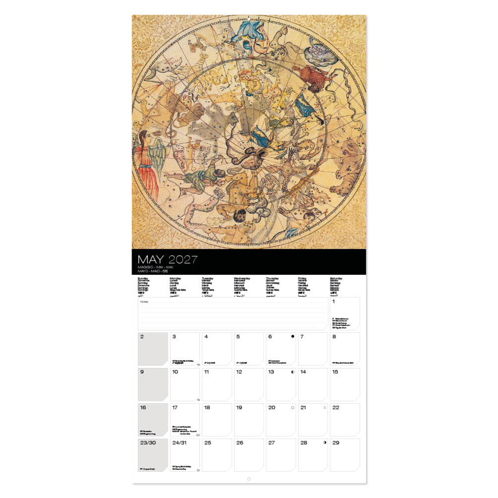 Antique Maps kalender 2027