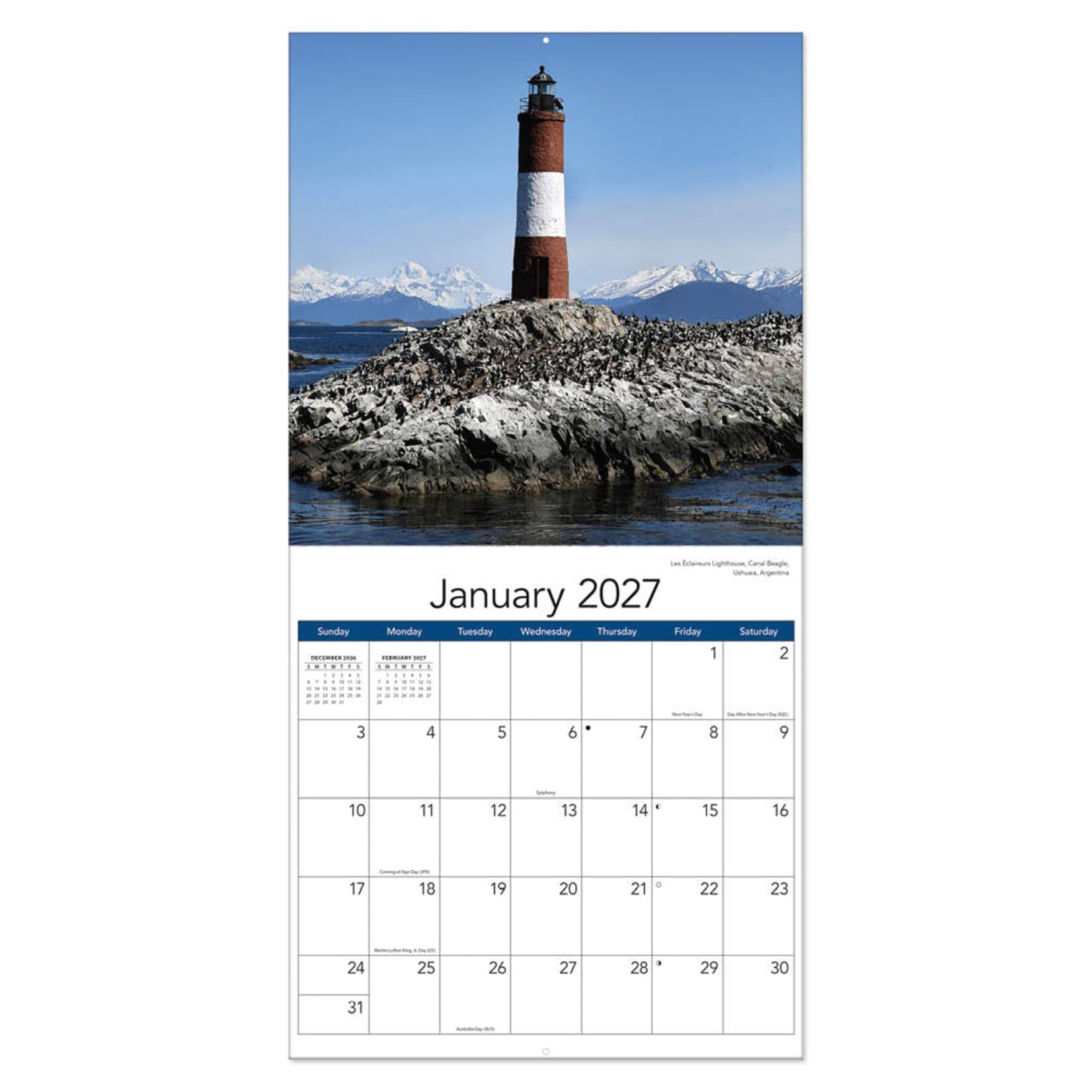 Lighthouses kalender 2027