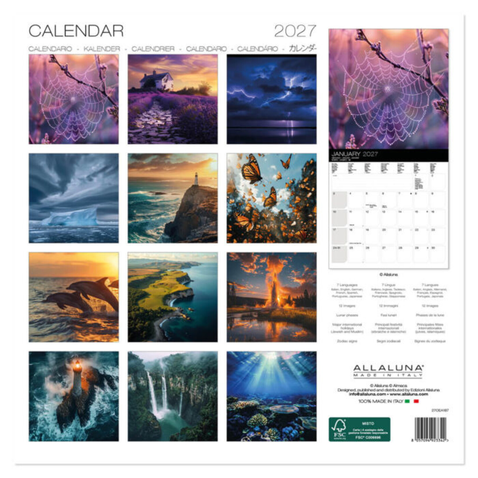 Spectacular Nature kalender 2027