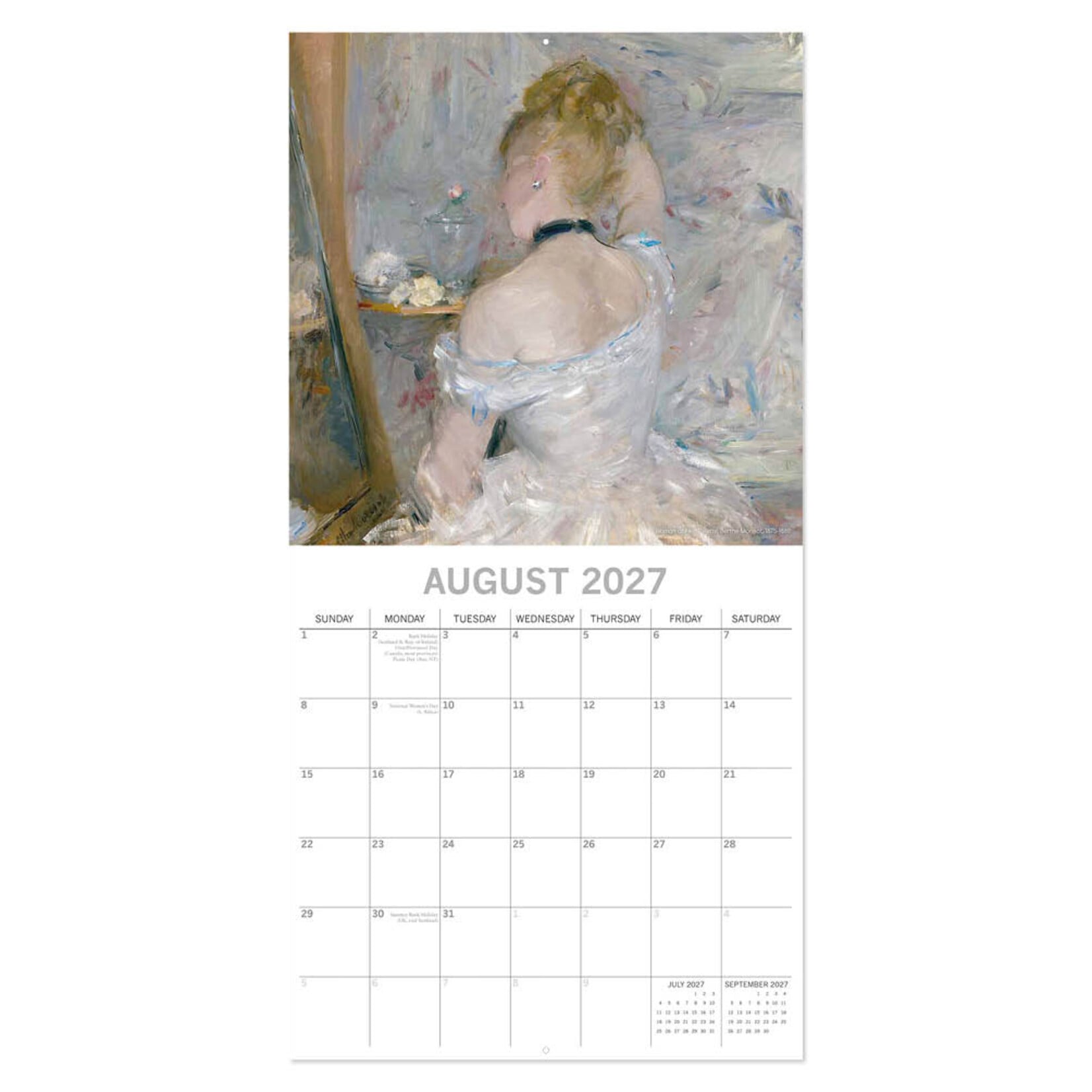 Impressionists kalender 2027