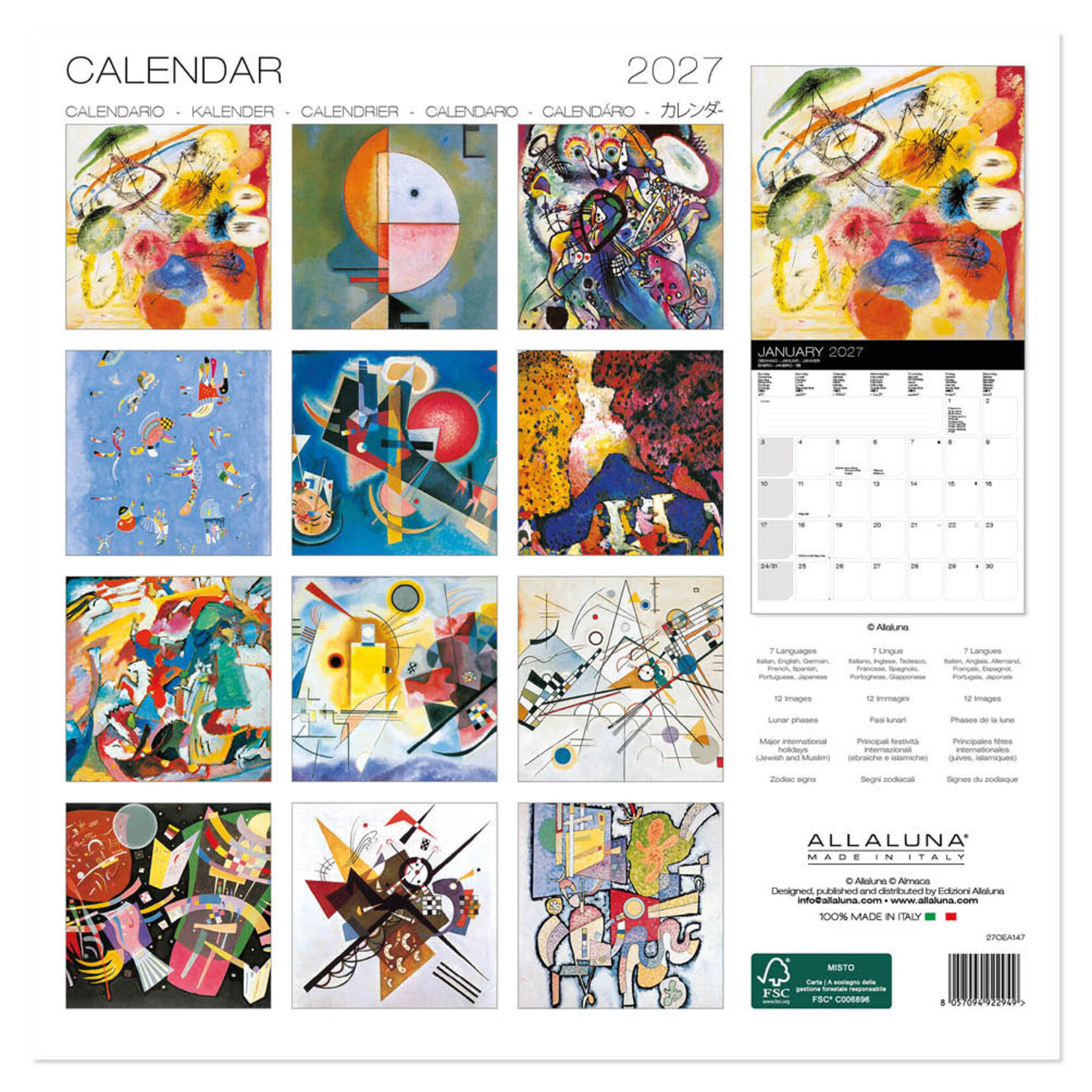 Kandinsky kalender 2027