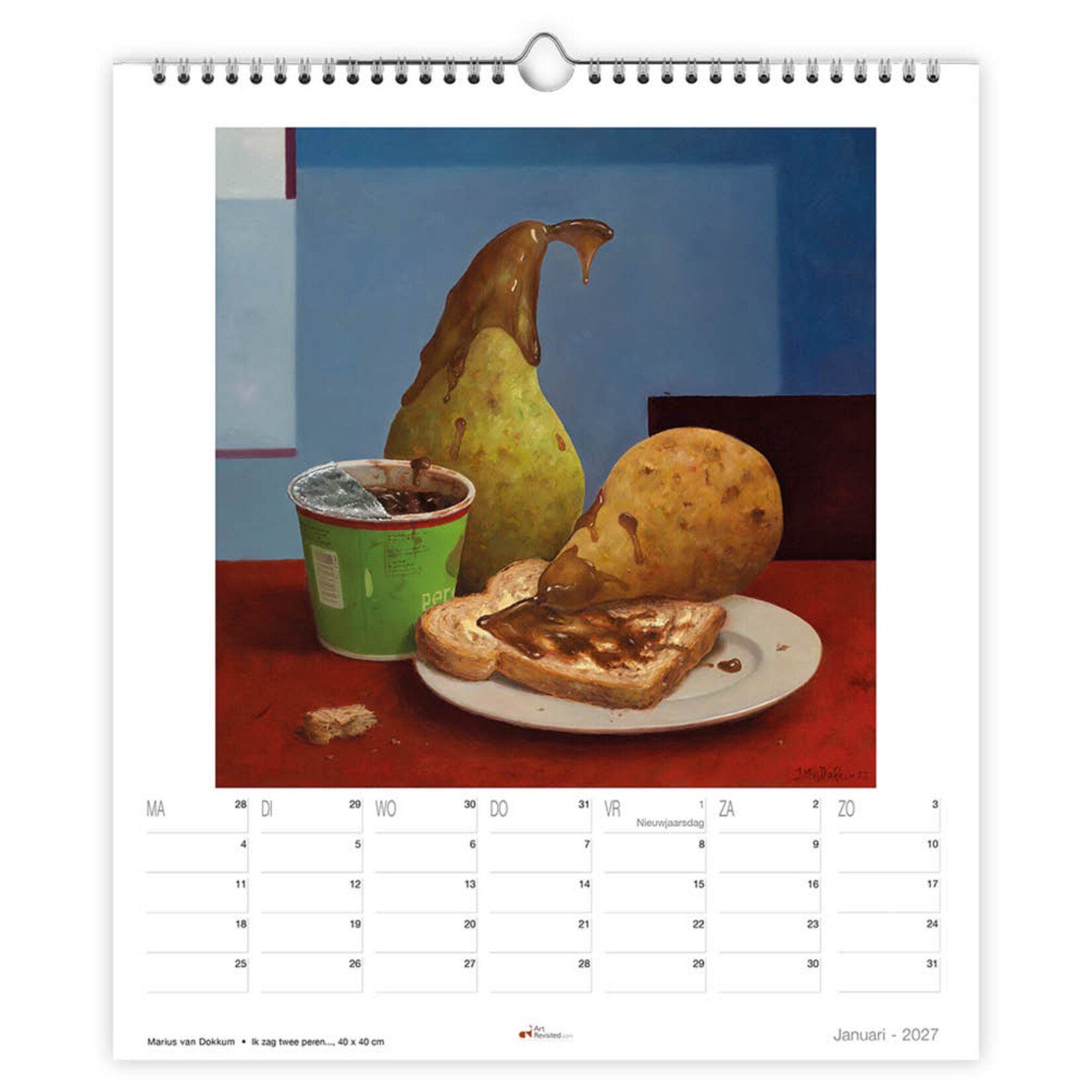 Marius van Dokkum kalender 2027