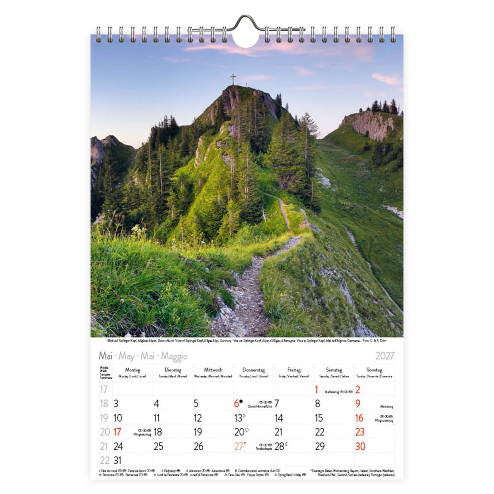 Alpen klein kalender 2027