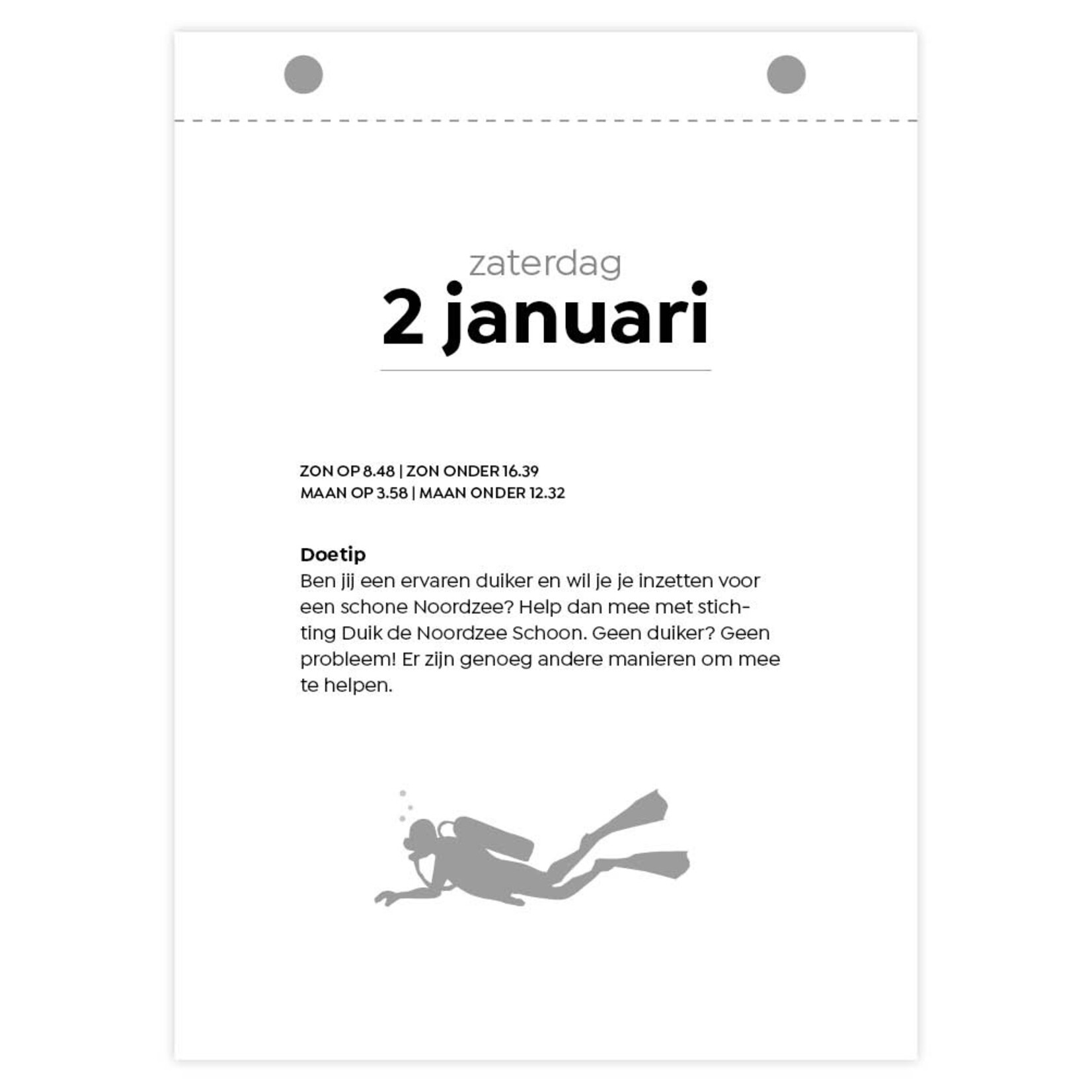 Natuurscheurkalender 2027