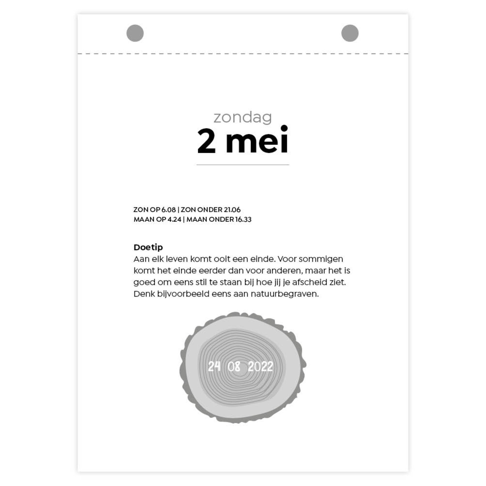 Natuurscheurkalender 2027