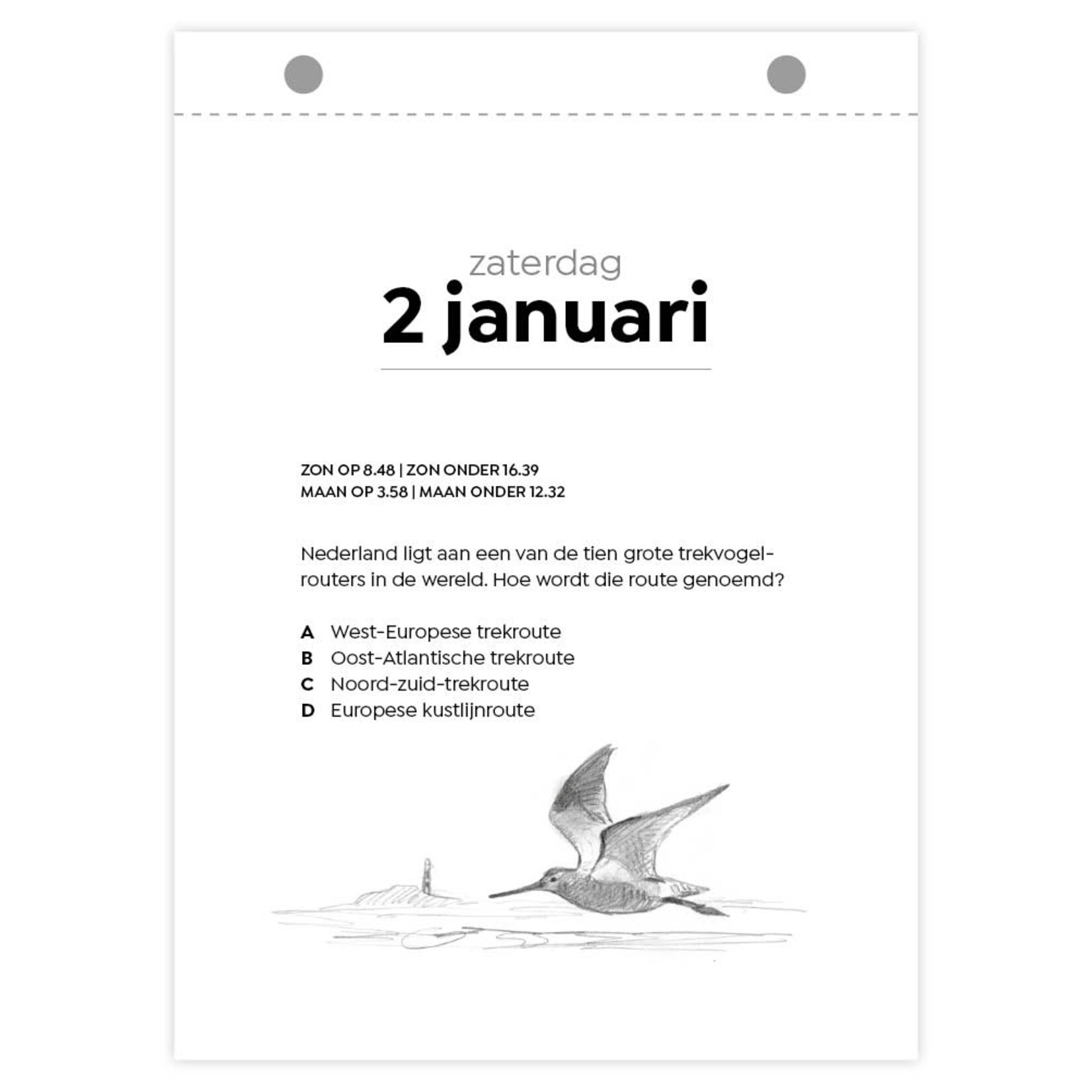 Vogelscheurkalender 2027