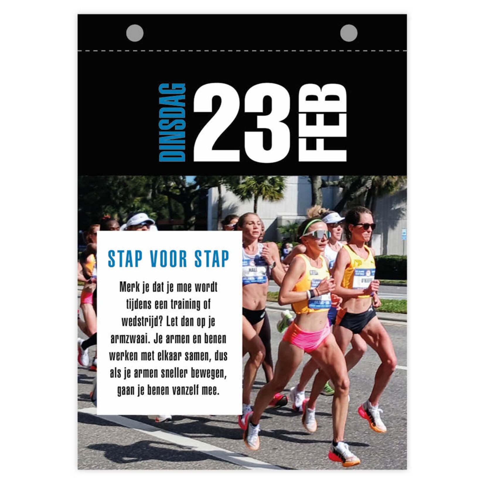 Keep Running Scheurkalender B 2027