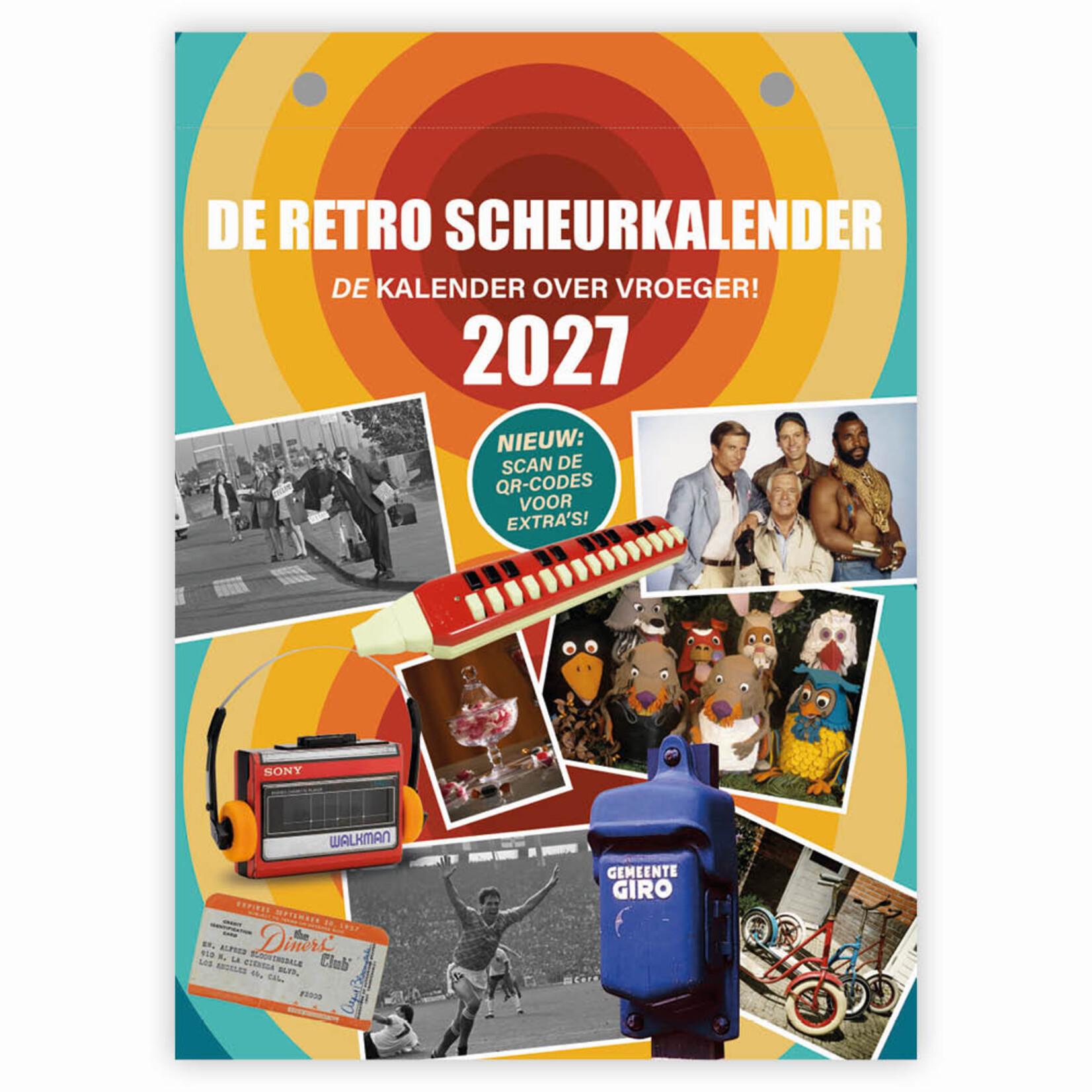 De Retro scheurkalender 2027 B