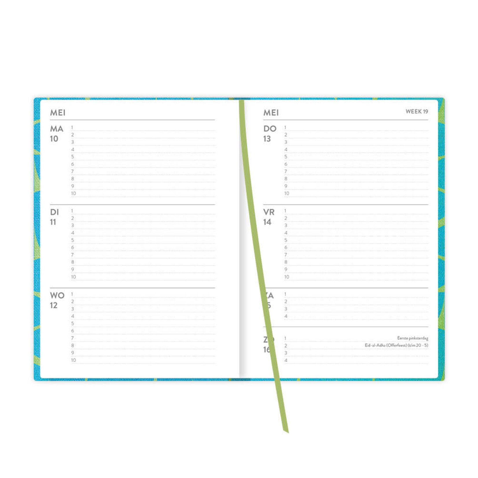 Weekagenda small Bold Blue 2027