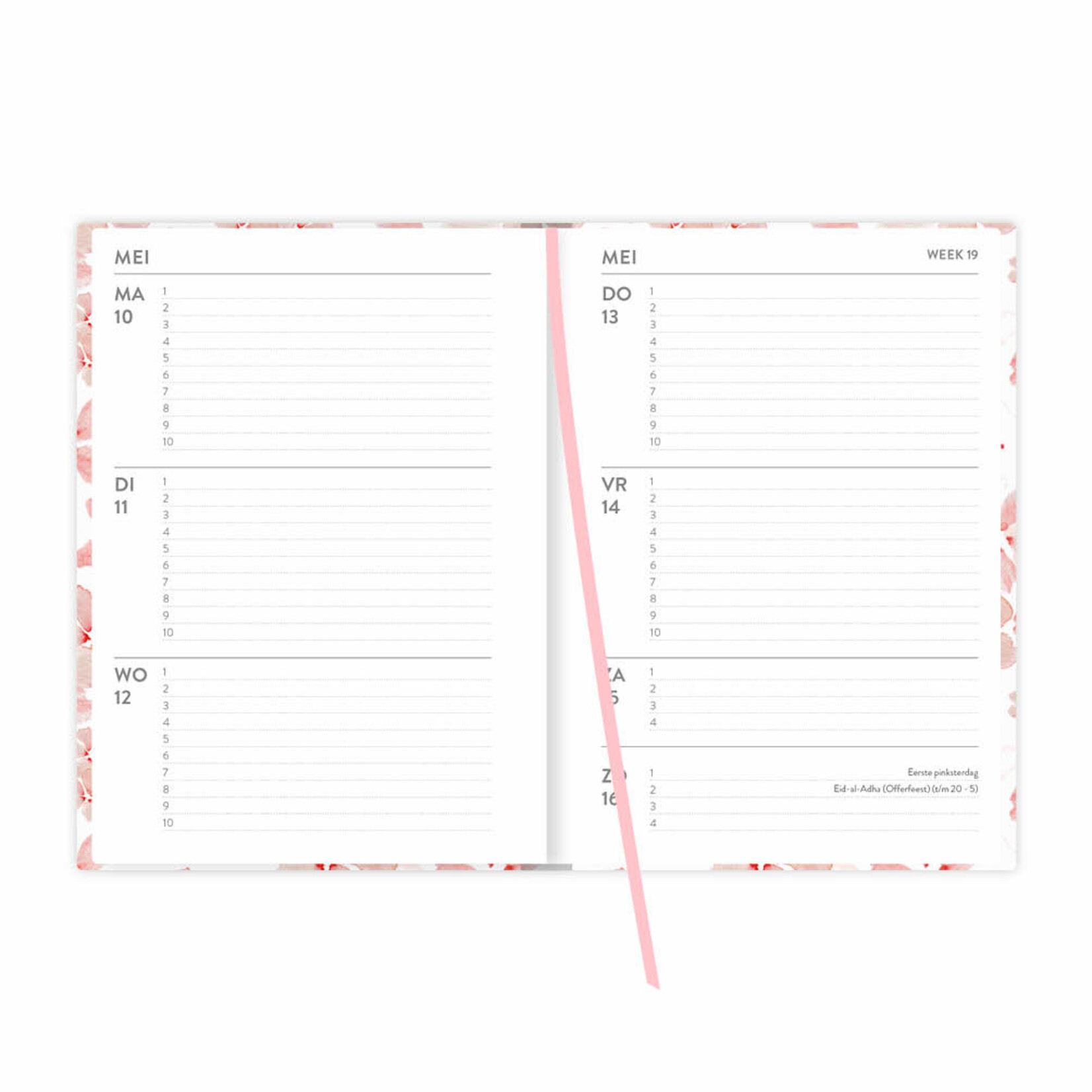Weekagenda small Fading Florals 2027