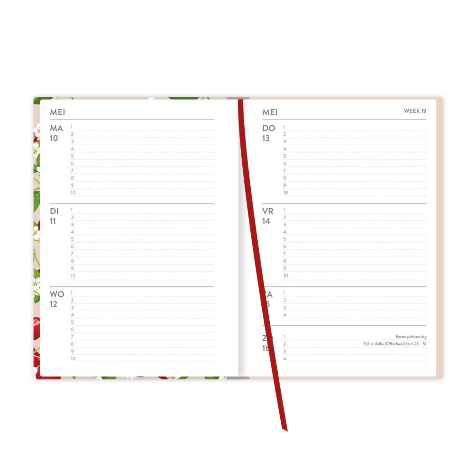 Weekagenda small Cherry Season 2027