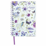 Janneke Brinkman luxe spiraalagenda Blauwe Bloemen 2027