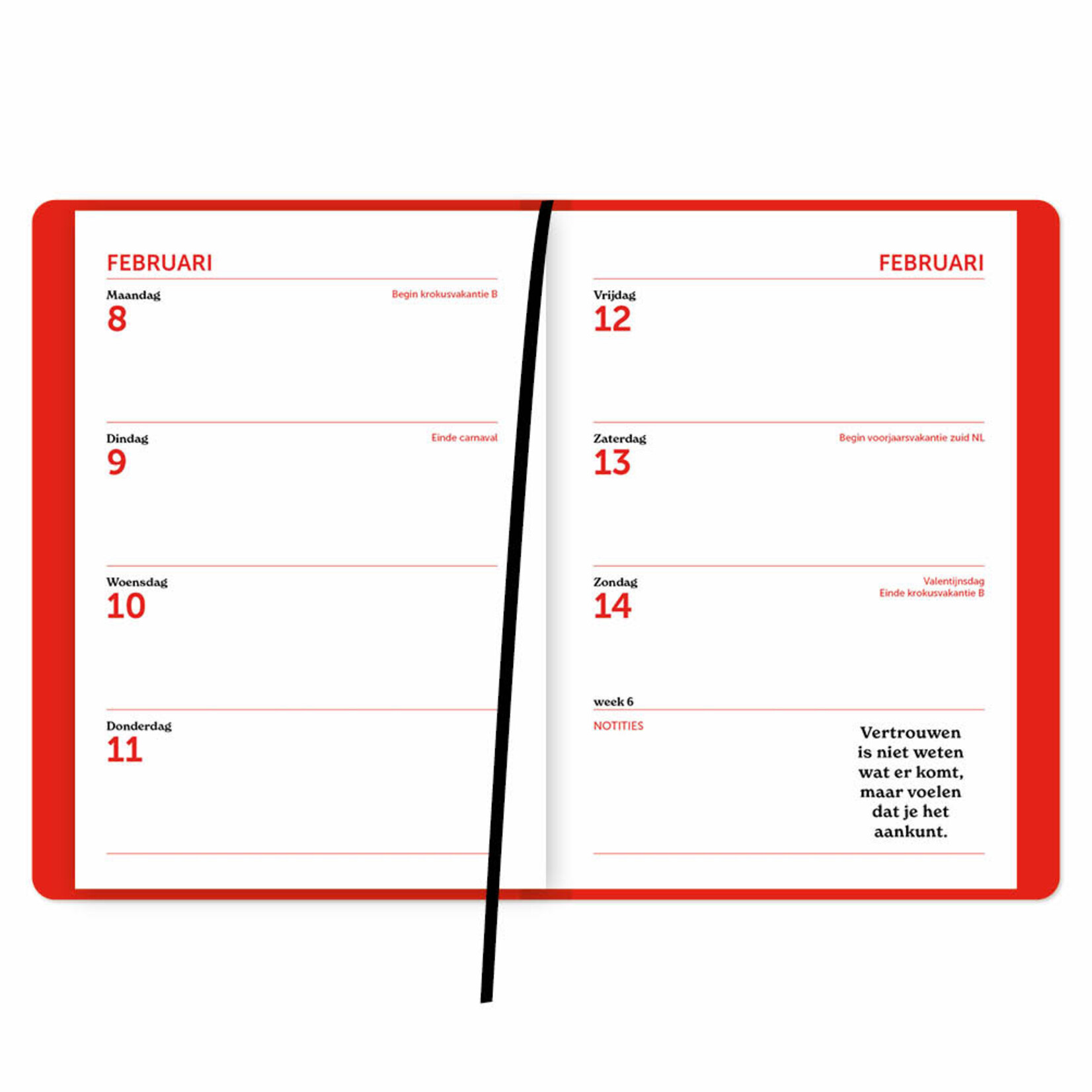 365 Dagen weekagenda 2027