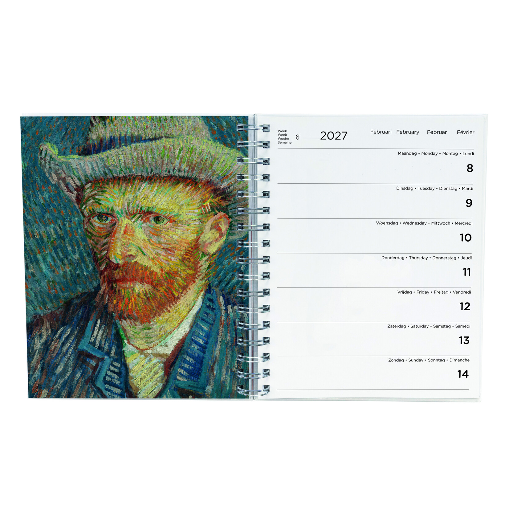 van Gogh weekagenda 2027