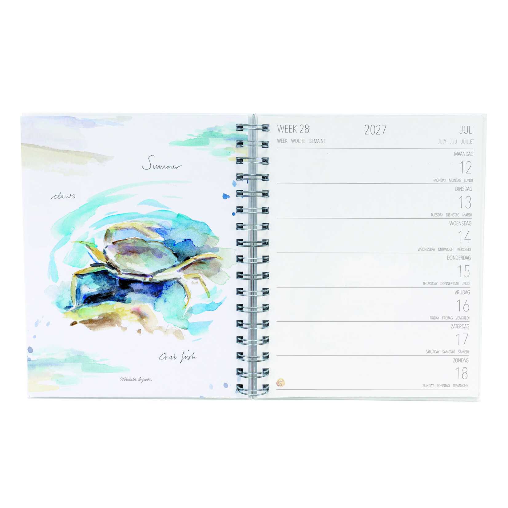Michelle Dujardin weekagenda 2027
