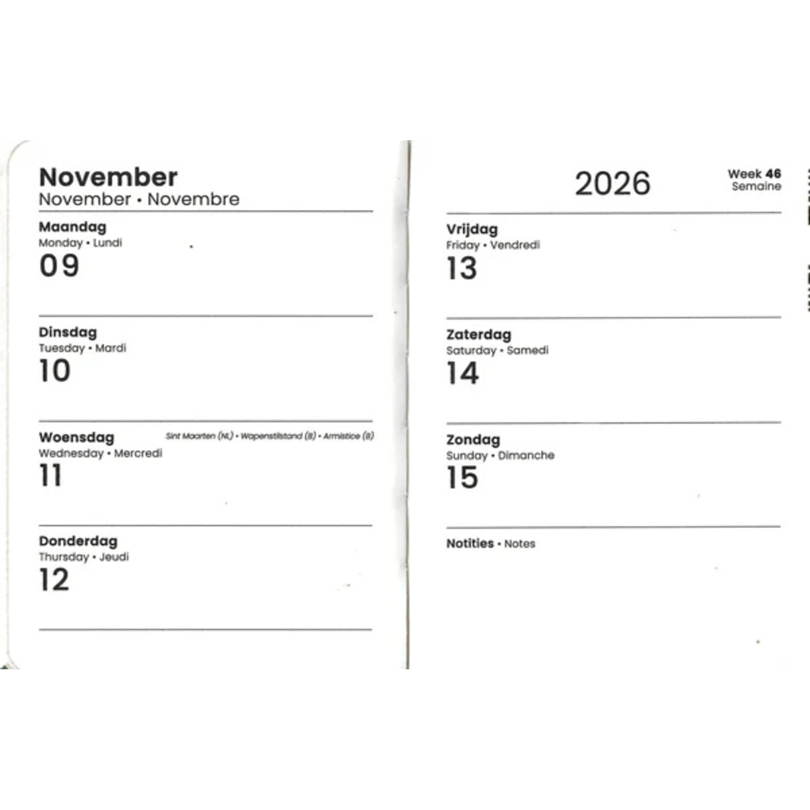 POCKET AGENDA WILDLIFE