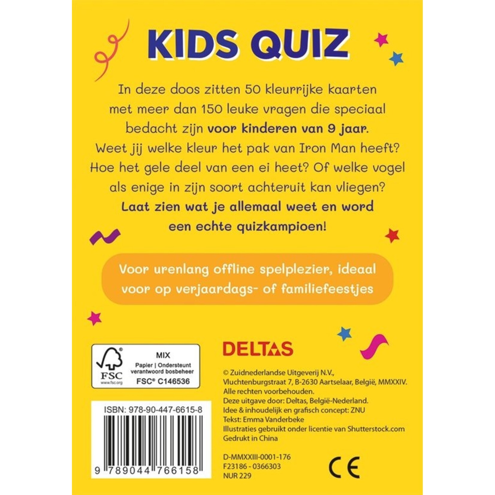 De allerleukste kids quiz (9 jaar)